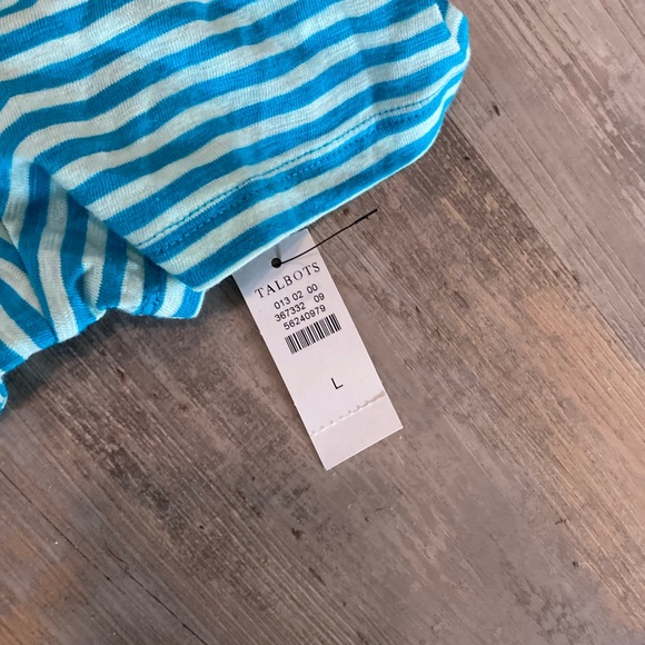 Talbots Striped Women's Top - Picture 4 of 4